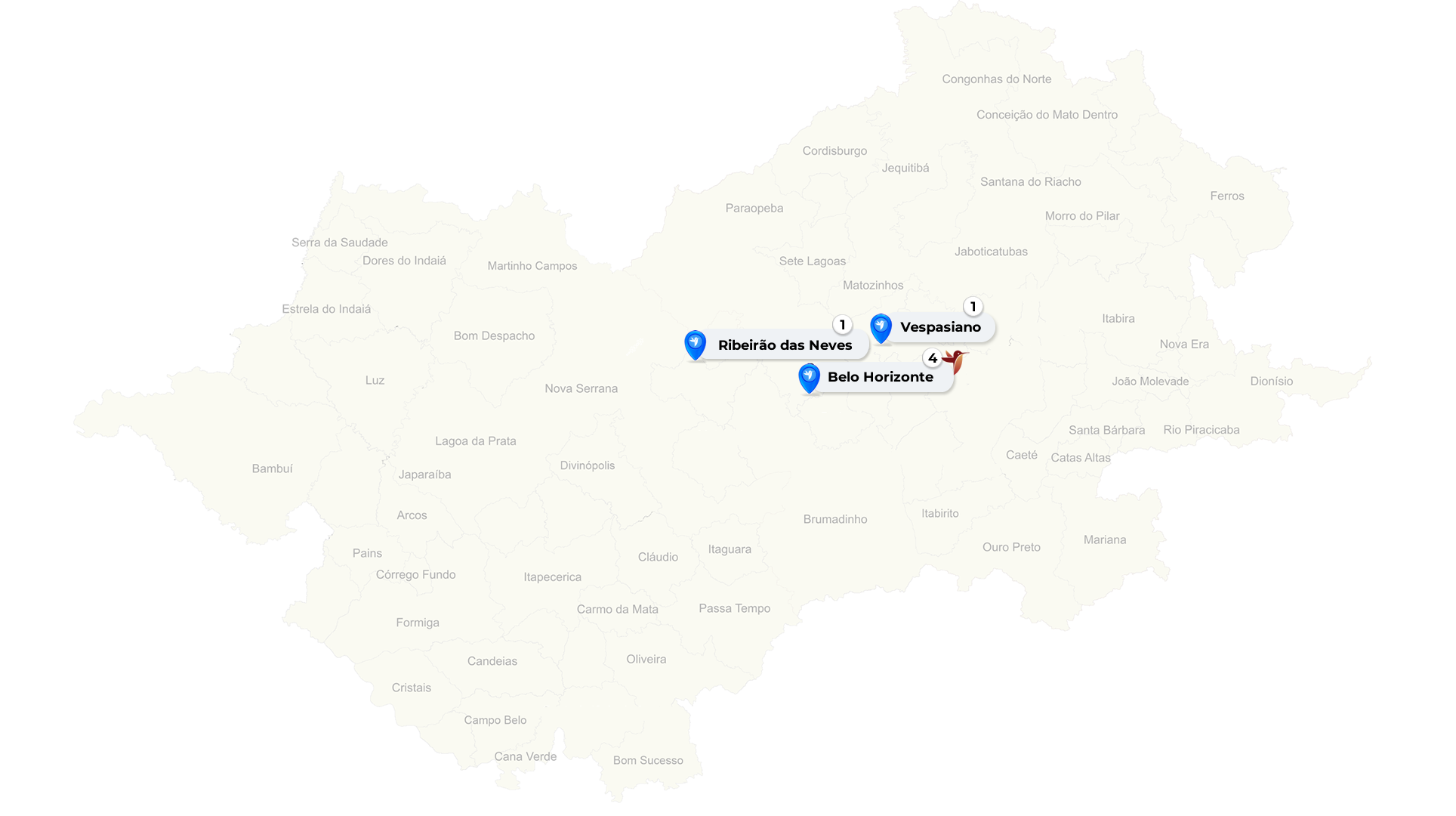 postos e churrascarias beija-flor