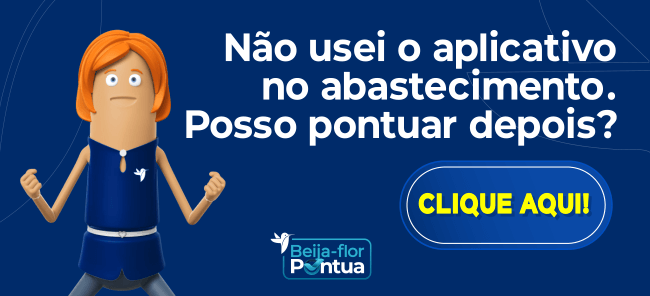 Não usei o aplicativo no abastecimento
