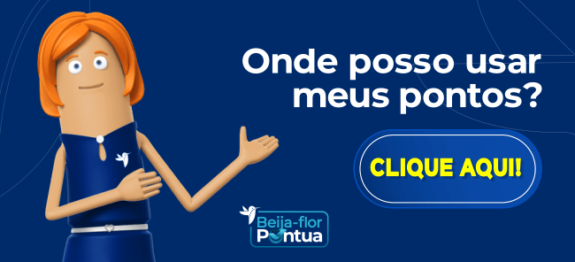 Onde posso usar meus pontos